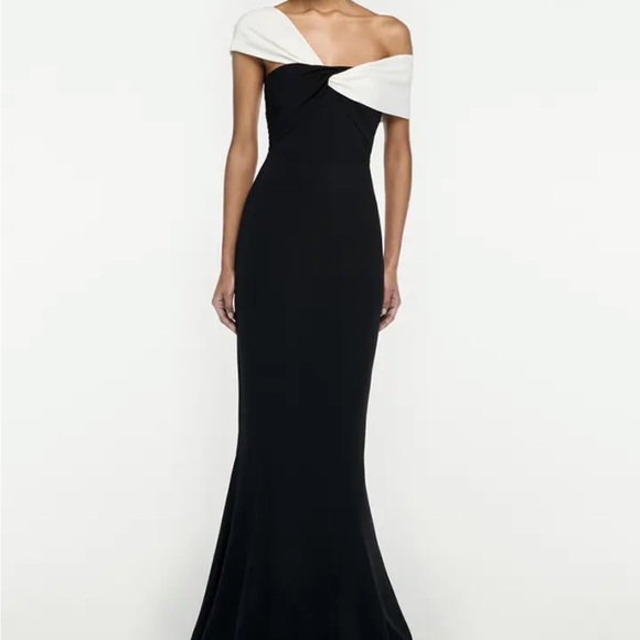 Black tie evening dress , S, new - Picture 4 of 7